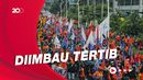 Massa Buruh Bakal Kembali Demo di DPR Besok