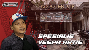 Cerita Scooter VIP, Bengkel Vespa Pilihan Andre Taulany dan Awkarin Cs