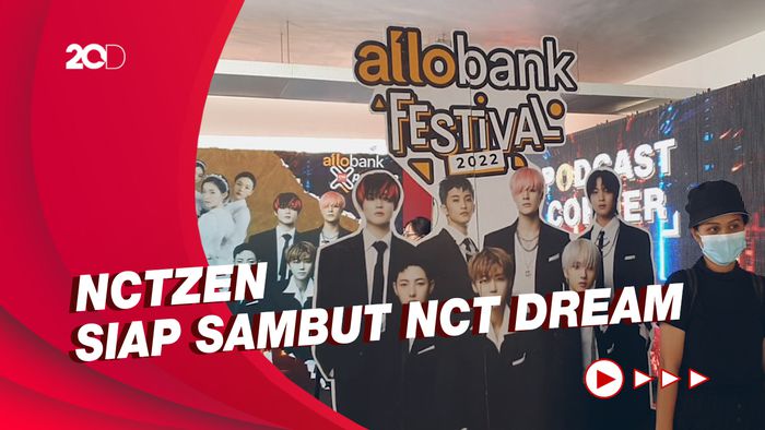 Suasana Jelang Allo Bank Festival 2022