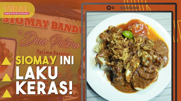 Siomay Dua Putera Mang Ujang, Sehari Ludes Terjual dalam 2 Jam