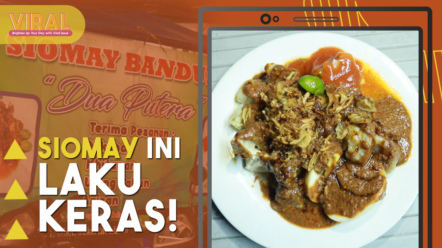 Siomay Dua Putera Mang Ujang, Sehari Ludes Terjual dalam 2 Jam