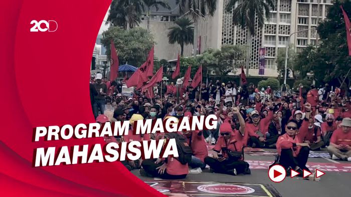 Massa Buruh Singgung Program Kampus Merdeka: Perbudakan Modern!