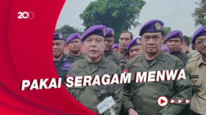 Momen Dasco dan Riza Hadiri HUT ke-60 Menwa Jayakarta