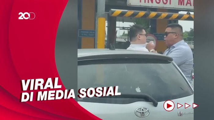Polisi Dalami Video Pengendara Pajero yang Cekcok dan Tampar Pria di Tol