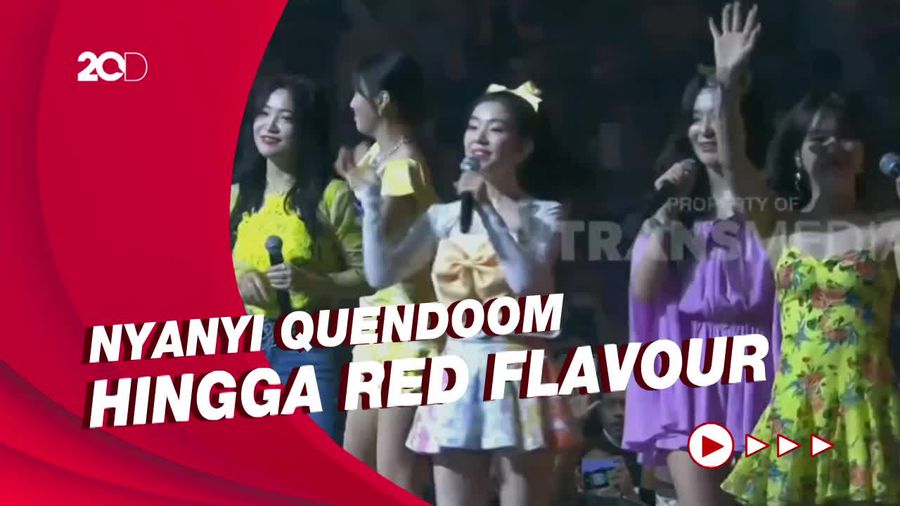 Aksi Red Velvet Bikin ReVeluv Teriak Histeris Bahagia