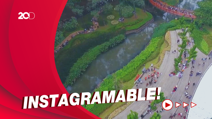 Tebet Eco Park, Tempat Refreshing Baru Warga Jakarta
