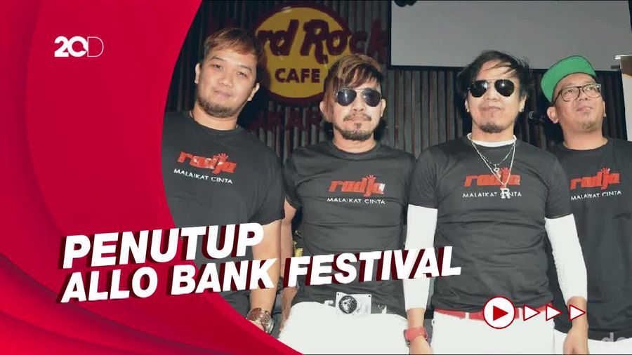 Pecah! Radja Ajak Penonton Nostalgia Bersenandung di Allo Bank Festival