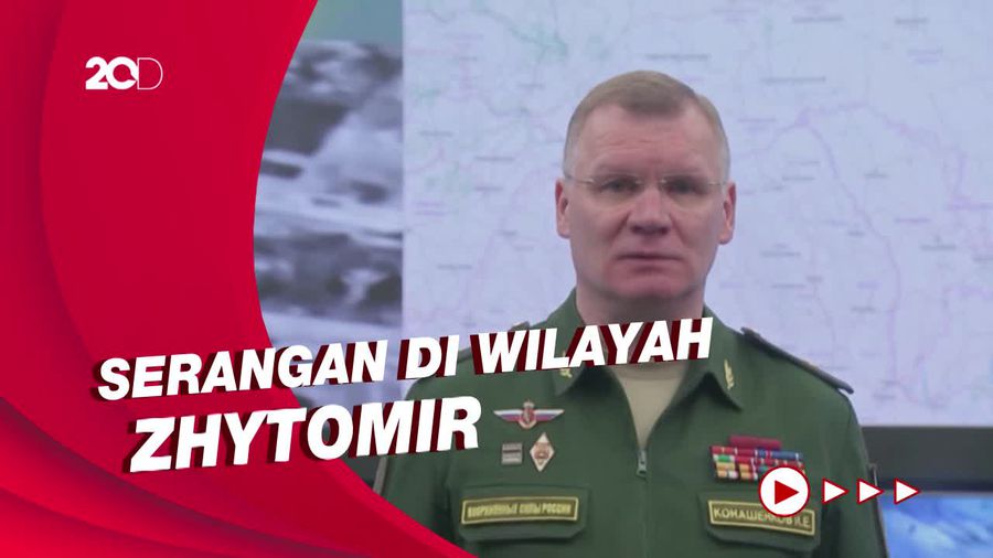 Rudal Rusia Hancurkan Suplai Senjata AS dan Eropa di Ukraina
