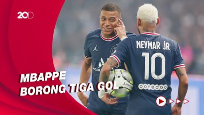 Usai Perpanjang Kontrak di PSG, Mbappe Amuk Metz