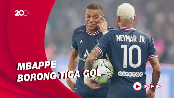 Usai Perpanjang Kontrak di PSG, Mbappe Amuk Metz