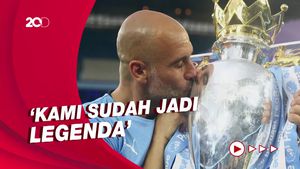 Man City Juara Lagi, Guardiola Bicara Legenda dan Sir Alex Ferguson