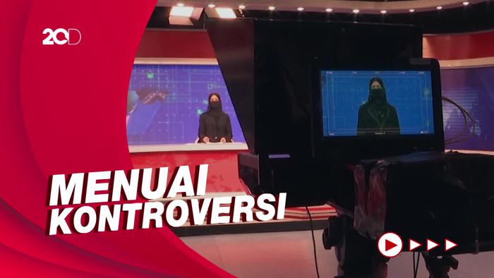 Taliban Wajibkan Presenter TV Pakai Cadar Saat Siaran