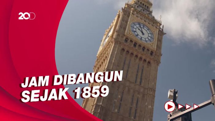 Jam Big Ben di London Siap Dipamerkan Setelah Renovasi 5 Tahun