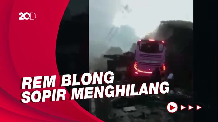 Sederet Fakta Tragedi Maut Bus Peziarah Tabrak Rumah di Ciamis