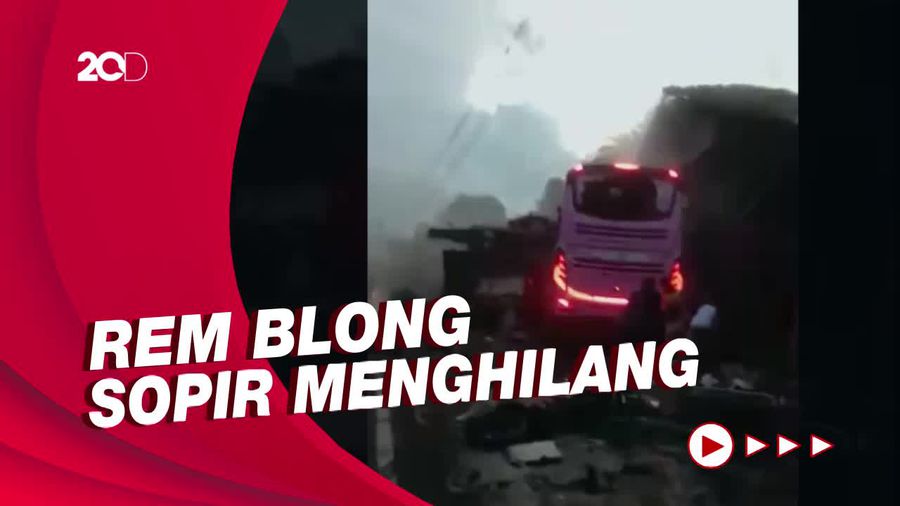 Sederet Fakta Tragedi Maut Bus Peziarah Tabrak Rumah di Ciamis