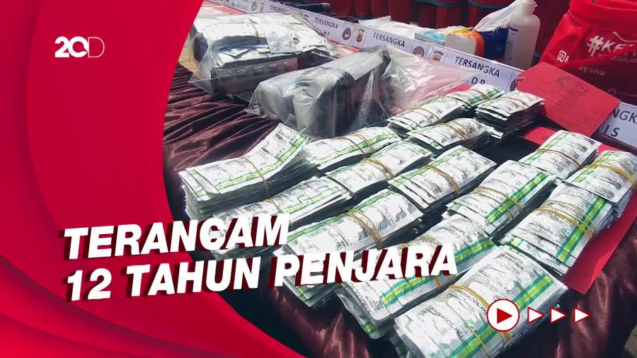 12 Orang Dibekuk, Hendak Edarkan 12 Ribu Obat Terlarang di Cianjur