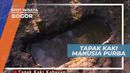 Gunung Munara, Tapak Kaki Manusia Purba yang Sangat Besar di Atas Gunung, Bogor