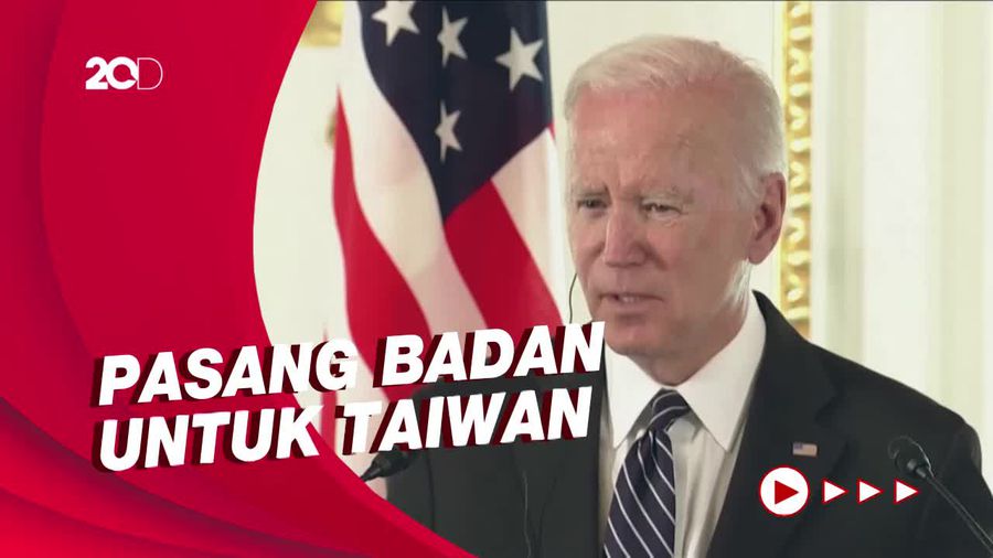 Biden Nyatakan Siap Perang Dengan China Jika Taiwan Diganggu