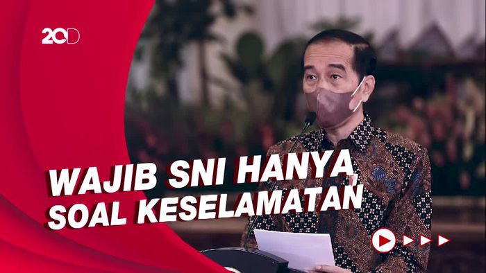 Jokowi soal Produk Lokal di e-Katalog: SNI Tidak Wajib!