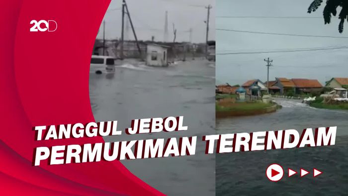 Sejumlah Wilayah di Pantura Jateng Diterjang Banjir Rob Ekstrem!