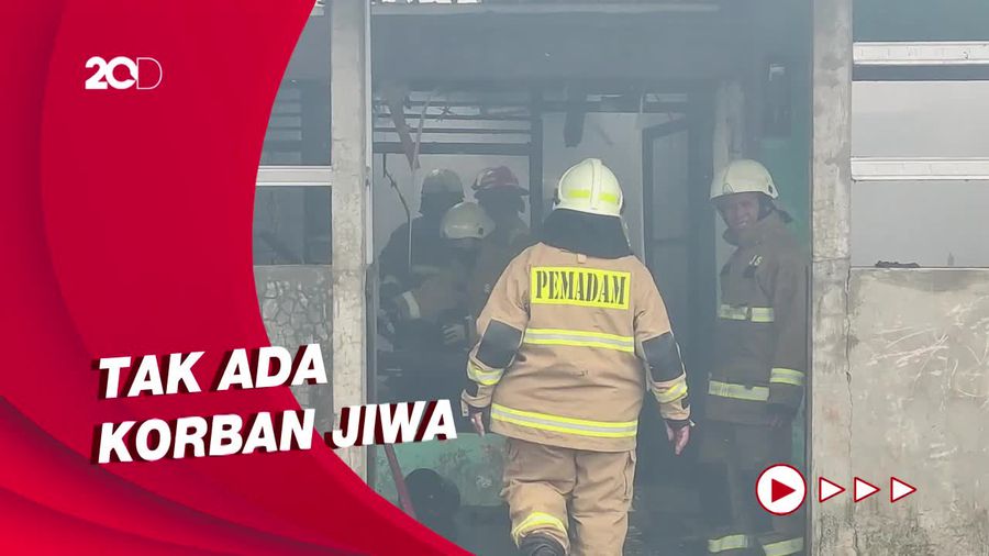 Begini Kondisi Rumah yang Terbakar di Kebayoran Lama