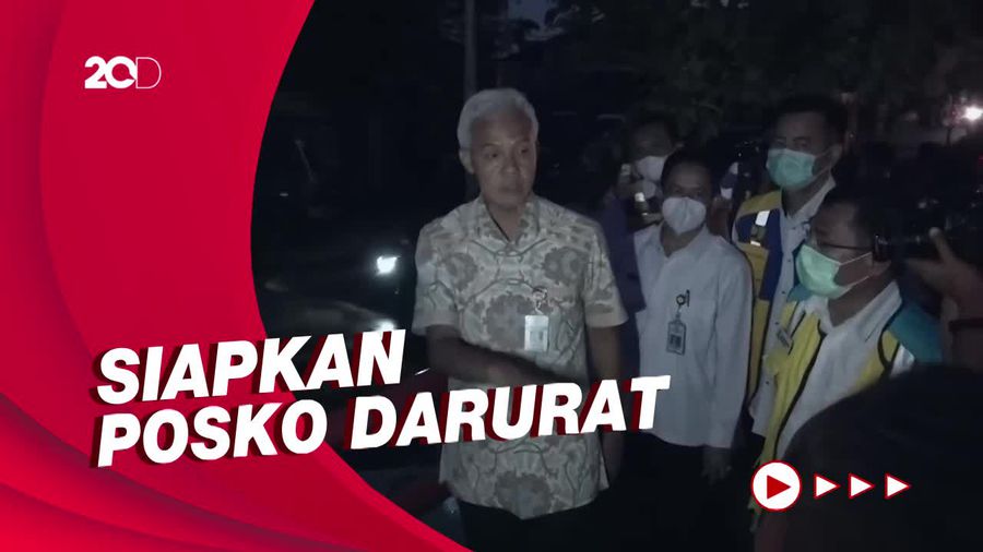 Cek Banjir Rob di Semarang, Ganjar Minta Pemda Stand By