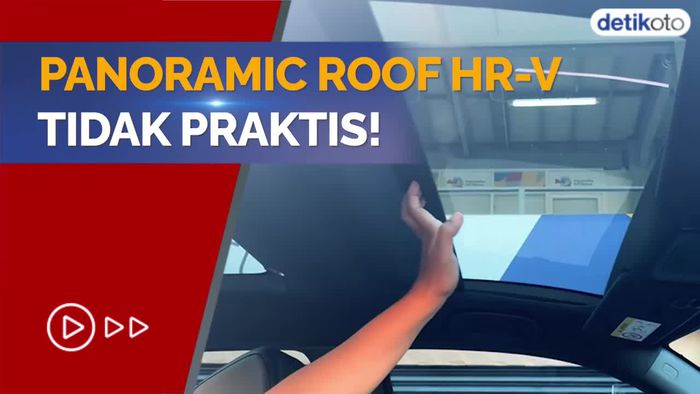 Buka-Tutup Panoramic Roof Honda HR-V Masih Manual? Ini Alasan Honda