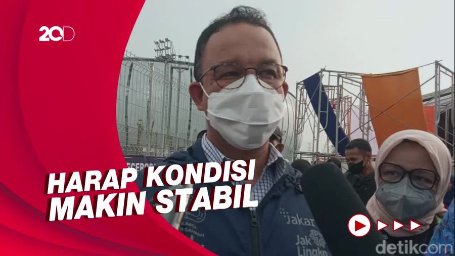 DKI PPKM Level 1,  Anies: Mudah-mudahan Nanti Tak Lagi di Status PPKM