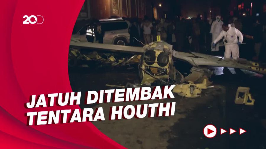 Drone Mata-mata Arab Saudi Jatuh di Yaman, 3 Warga Tewas