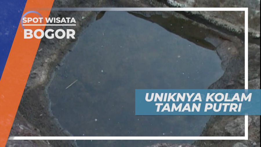 Kolam Taman Putri, Kolam Alami yang Terbentuk Oleh Erosi air, Bogor