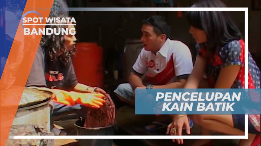 Belajar Proses Pencelupan dan Pewarnaan Kain Batik Cap, Bandung