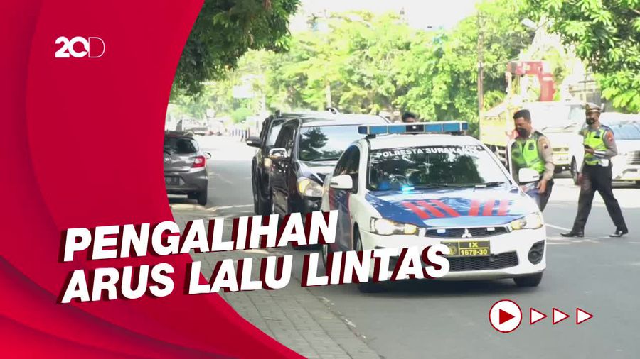 Gladi Bersih Pernikahan Adik Jokowi, Sistem One Way Diterapkan