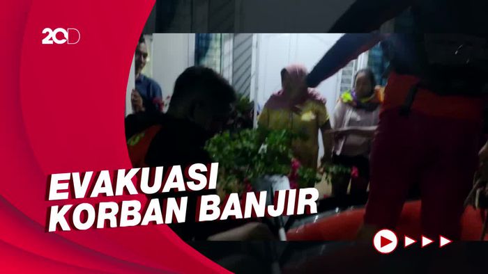 Permukiman di Jambi Terendam Banjir, Sejumlah Warga Dievakuasi