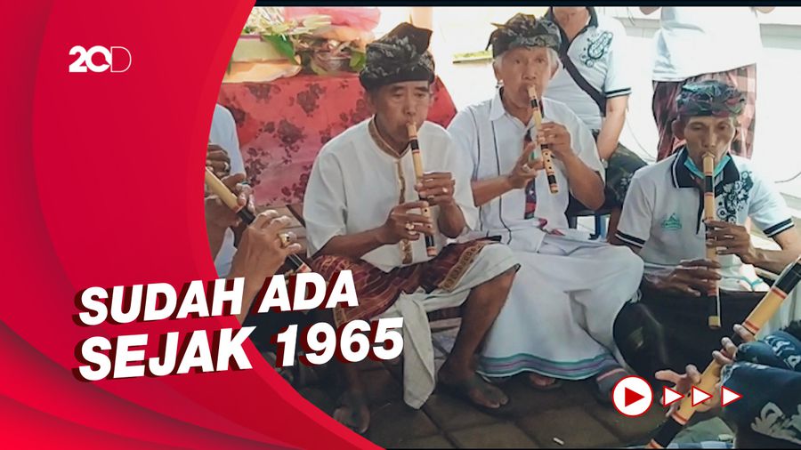 Kesenian Gong Suling Asal Bali Terancam Punah
