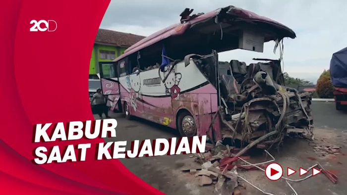 Sopir Bus Maut Ciamis Ditetapkan Jadi Tersangka