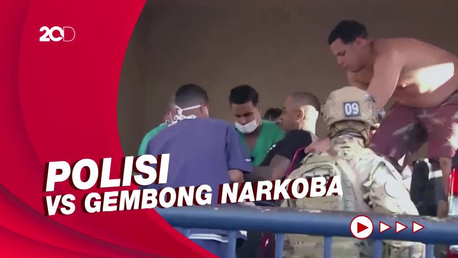11 Orang Tewas dalam Baku Tembak Penggrebekan Narkoba di Brasil
