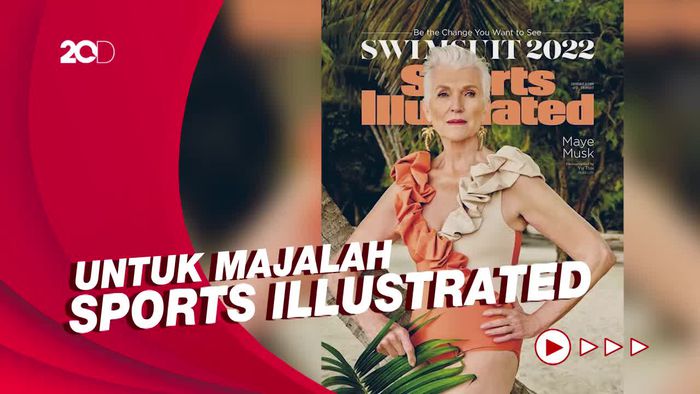 Jadi Model Pakaian Renang Tertua, Ibu Elon Musk: Fantastis!