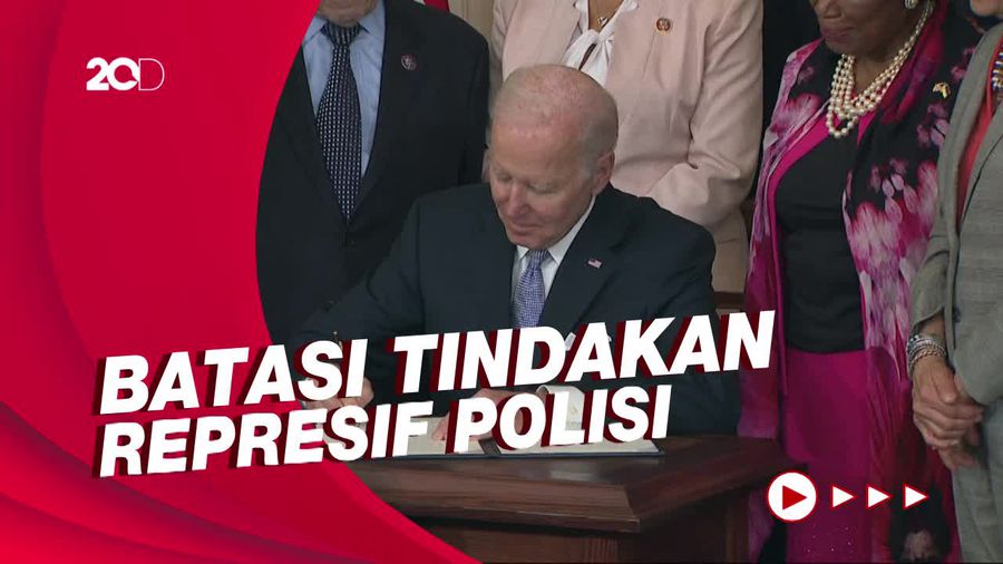 2 Tahun Kematian George Floyd, Biden Tanda Tangani Perintah Eksekutif 