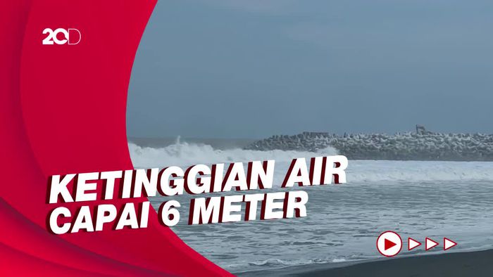Gelombang Tinggi, Nelayan di Pantai Congot Sudah Sepekan Tak Melaut