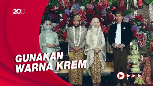 Busana Akad Nikah Ketua MK Anwar Usman-Idayati yang Simpel dan Elegan