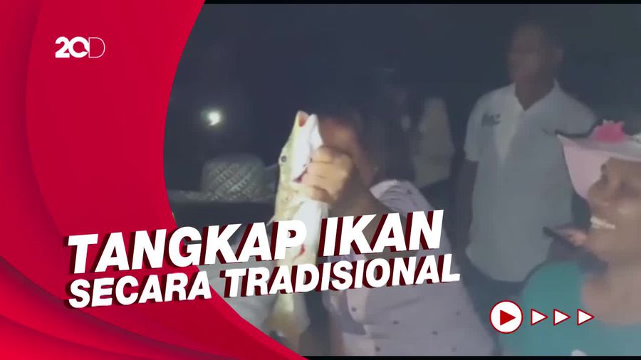 Melihat Tradisi Manee di Talaud, Warga Ramai-ramai Tangkap Ikan