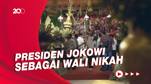 Adik Presiden Jokowi dan Ketua MK Anwar Usman Menikah Hari Ini