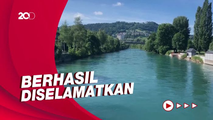 Selain Emmeril, Dua Orang Wanita Lain Juga Sempat Terseret Arus Sungai Aare