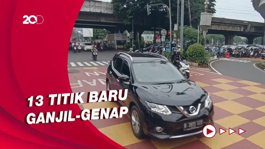 Catat! Ini Zona Terbaru Perluasan Ganjil-Genap di Jakarta