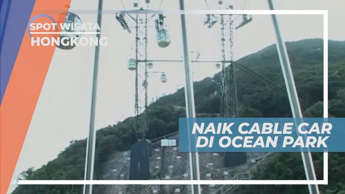 Kereta Gantung untuk Melihat Pemandangan dari Atas, Hongkong