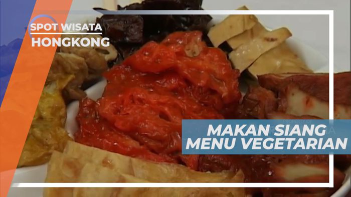 Aneka Menu Vegetarian yang Dibentuk Menyerupai Hewan, Hongkong
