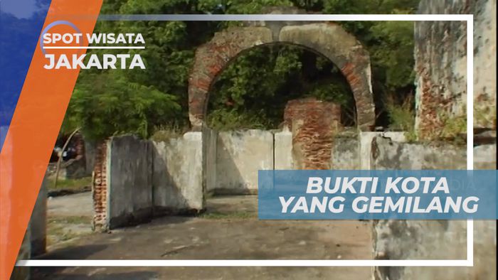 Puing-puing Sisa Bangunan Saksi Sejarah Pulau Onrust, Jakarta