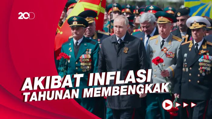 Putin Akui Rusia Dilanda Krisis Ekonomi, Tapi Bukan Karena Perang