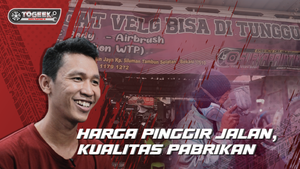 Surya Painting 18: Bengkel Cat Viral yang Bisa Ngecat 100 Pelek Sehari