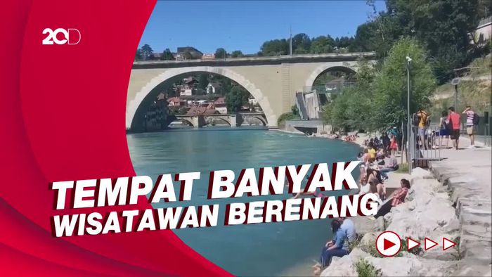 Dubes RI untuk Swiss: Sungai Aare Memang Tempat Wisatawan Berenang